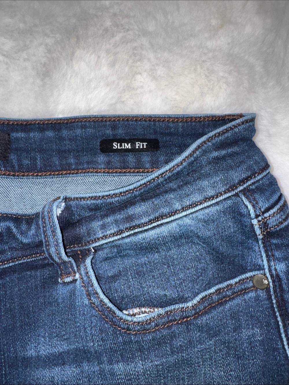 Judy Blue Medium Dark Blue Skinny Jeans - Picture 3 of 7